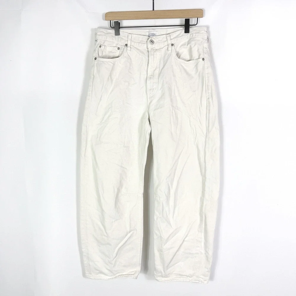 Citizens of Humanity Miro Relaxed Jeans High Waist Almondette Barrel Leg Sz 30 - Picture 5 of 15